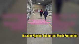 Concrete Pipeline Reinforced Mesh For Pipe Outer Wall Protection application
